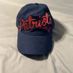 Brand new, NFL New England Patriots, official licensed light navy women’s hat.